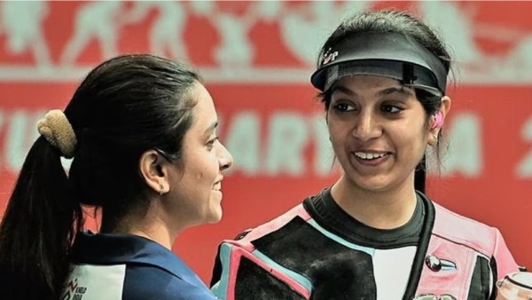 Asian Games 2023 : India won 2 medals in Shooting and Rowing on day 1 