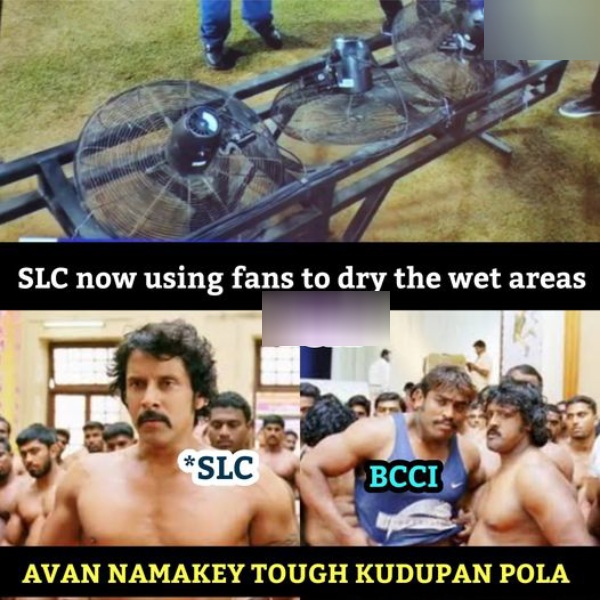 Fantastic Memes from Social Media after India Pakistan Match postponed to Reserve day due to Heavy Rain