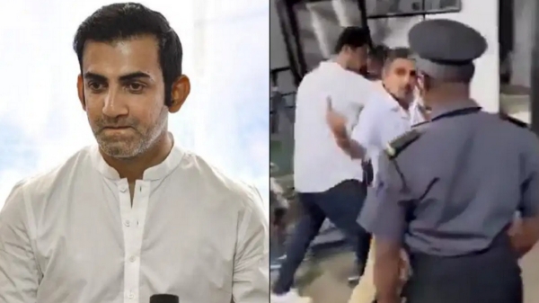 Pakistan Crowd was shouting anti India slogs says Gautam Gambhir about Middle Finger Controversy 