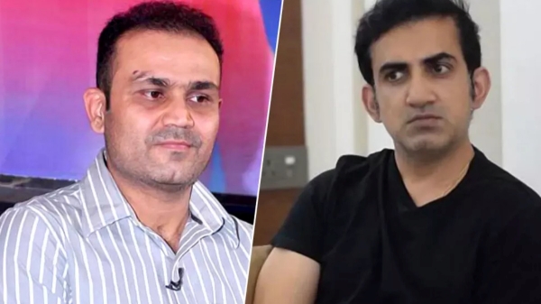 Virendar sehwag indirectly slams Gambhir as part time MP 
