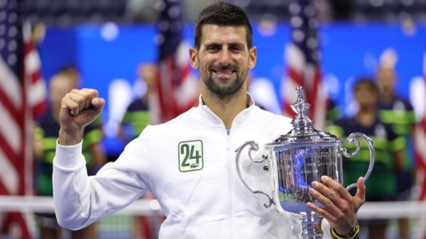 US Open 2023 - Novak Djokovic won 24th Grandslam title 