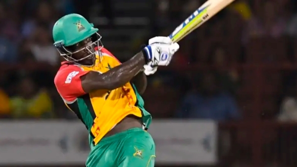 Chadwick Dalton scored 46 runs from 22 balls in CPL T20 
