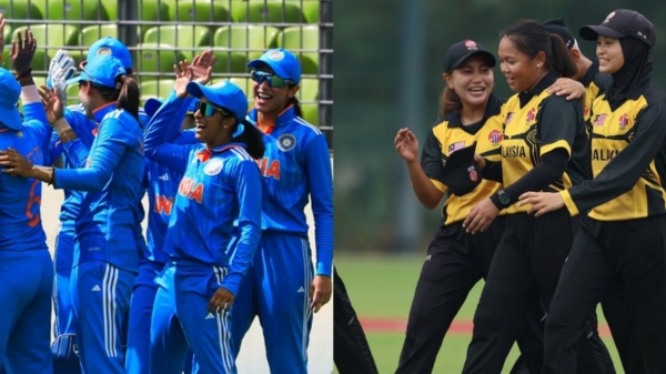 Asian Games 2023 : Indian women team scored 173 runs against Malaysia 