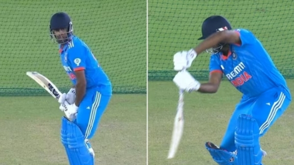 Ashwin getting ready to prove his batting in the next India vs Australia ODI match 