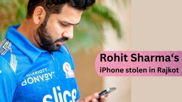 Rohit Sharma iPhone was stolen in Rajkot before India vs Australia 3rd ODI