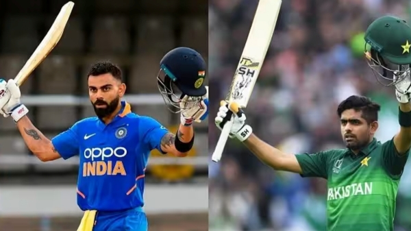 Pakistan Captain Babar Azam scored fifty in his first outing India in the world Cup warmup games 