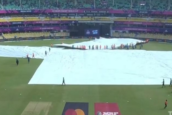 World Cup 2023: India vs England Practice games abandoned due to heavy rain in Guwahati World Cup 2023: India vs England Practice games abandoned due to heavy rain in Guwahati
