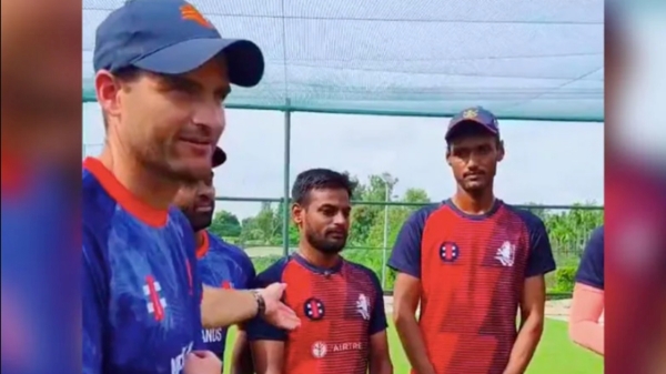 Chennais Lokesh Kumar selected as Netherland cricket team net bowler 