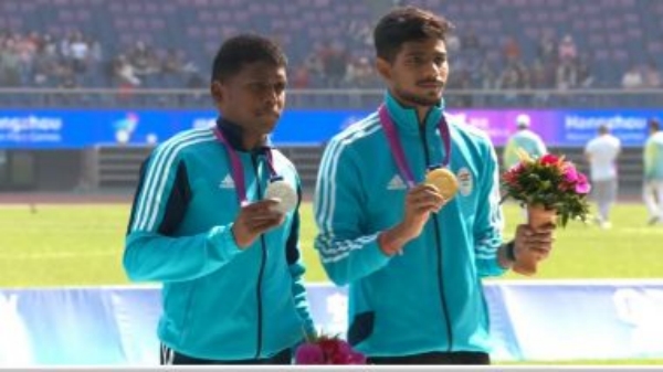 Tamilnadus Mariyappan Thangavelu won Silver Medal in Para Asian Games 2023 