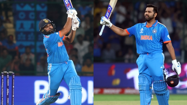 Rohit sharma breaks Sachin record for most centuries in ICC odi world cup