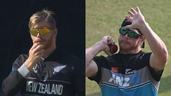 ICC ODI World Cup BAN vs NZ : Glenn Phillips bowled a rare no ball ICC ODI World Cup BAN vs NZ : Glenn Phillips bowled a rare no ball