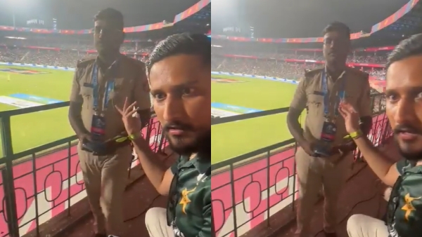 Police stopped Pakistan fans to chant pakistan zindabad slogan in pak vs aus game