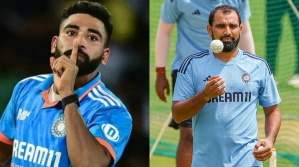 Who will be selected in the India Playing XI between Mohammad Shami or Moahmmad Siraj against Pakistan 