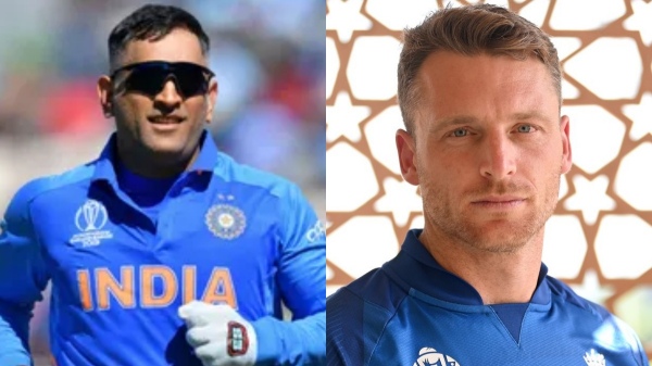 IND vs ENG: Jos Buttler Copies the Wicket Keeping Style of MS Dhoni to stop the Late Cut shot of KL Rahul in World Cup 2023 