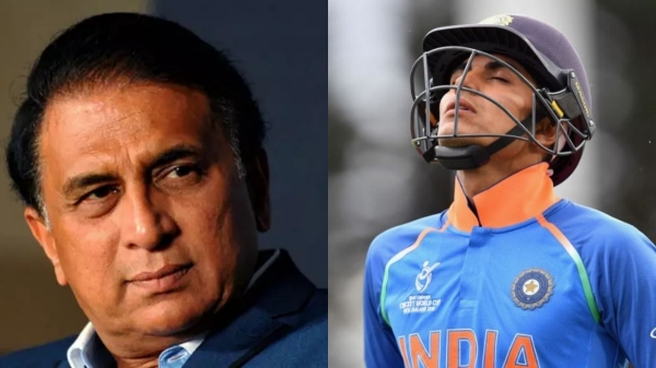 sunil gavaskar blast gill for throwing away wickets vs ban match 
