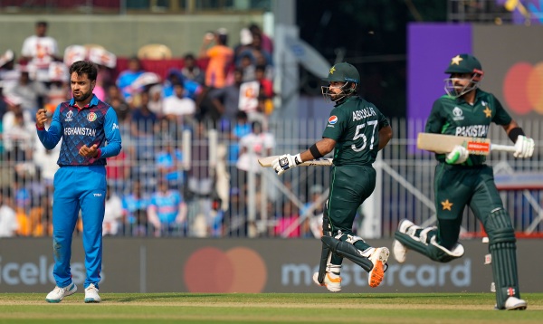 PAK vs AFG: Pakistan hit a six in the Powerplay after 1,168 balls in ODI Cricket