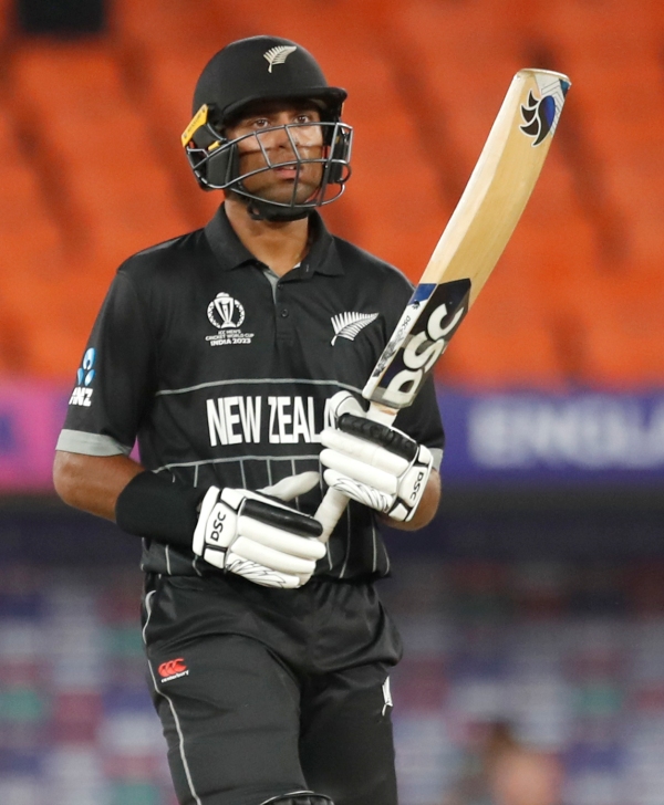 England vs New Zealand : Rachin Ravindra hit century in world cup 2023 opening match
