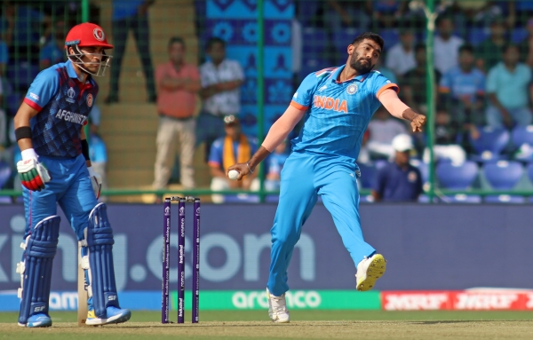  IND vs AFG: After dismissing Zadran, Jasprit Bumrah celebrated like Footballer Marcus Rashford in the World Cup 2023 