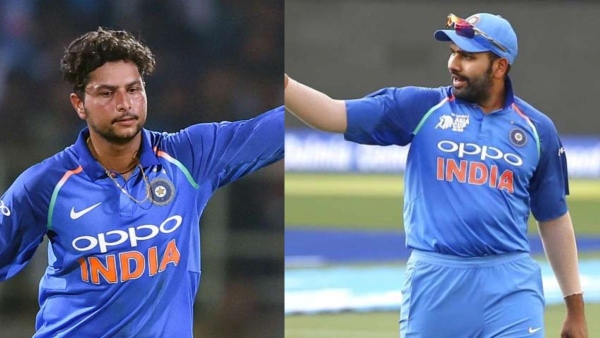 ICC ODI World Cup 2023 : Rohit Sharma asks Kuldeep Yadav about DRS 