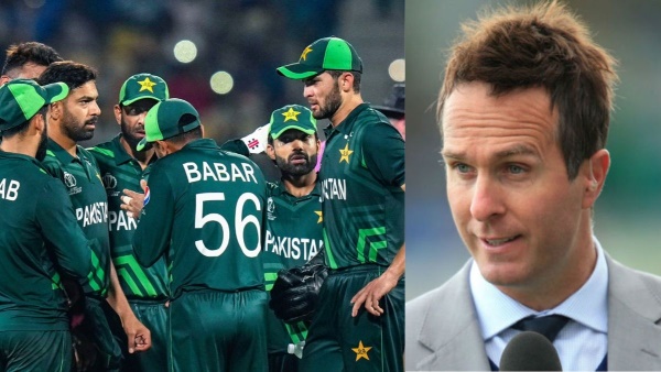 ICC ODI World Cup 2023 : Michael Vaughan make fun of Pakistan after Afghanistan match ICC ODI World Cup 2023 : Michael Vaughan make fun of Pakistan after Afghanistan match