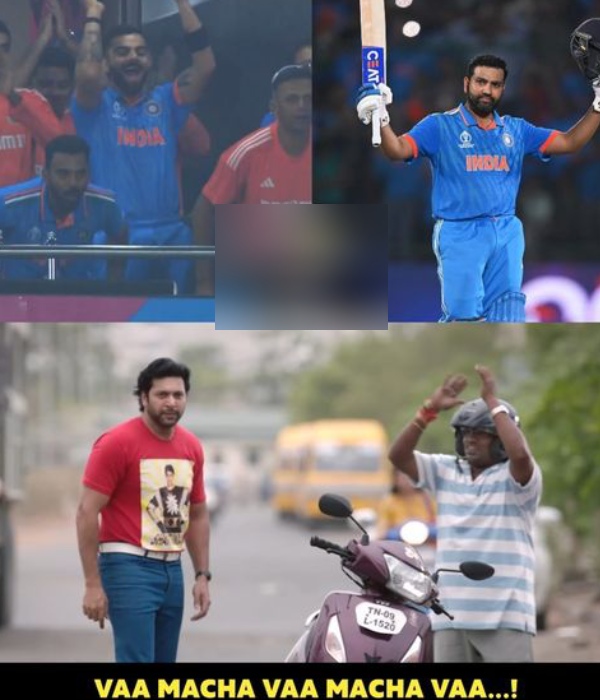 Fantastic memes from Social Media after India won by 8 wickets against Afghanistan at Delhi in World Cup 2023 