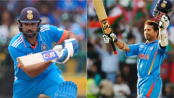 Rohit Sharma need 1 more hundred to over take Sachin Tendulkar in most hundreds list in ODI World Cup history 