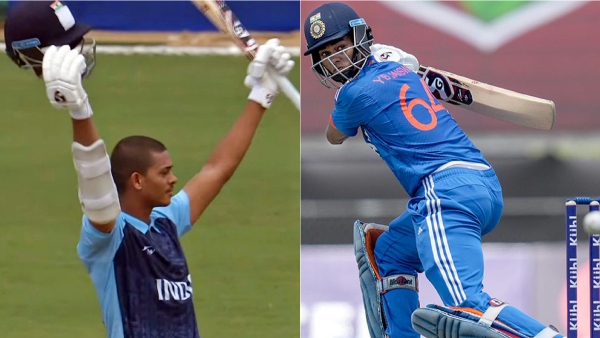 Yashasvi Jasiwal took a sweet revenge for Nepal breaking Yuvraj singh record in India vs Nepal T20 match 