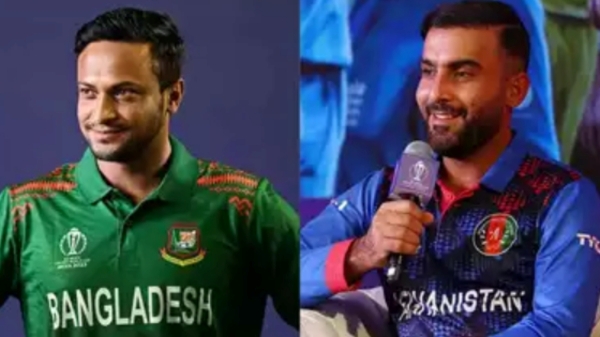 Bangladesh won the toss and chose to bowl against Afghanistan in the World cup 2023 