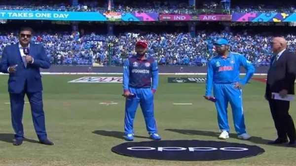 Afghanistan Won the toss and chose bat against India in the World cup 2023 