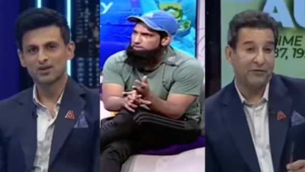 Babar azam captaincy issue - Shoaib malik and Mohammed yousuf war of words on live telecast 