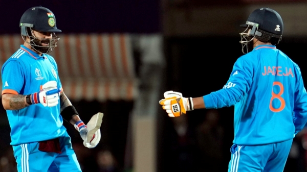 Huge controversy arises virat kohli and jadeja played for personal milestone 