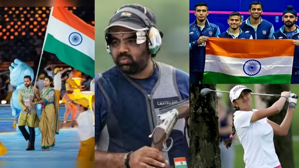 India won gold in Shooting Men Trap team event in Asian Games 2023