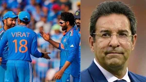 ICC ODI World Cup 2023 : Wasim Akram says Indian team going like run-away train ICC ODI World Cup 2023 : Wasim Akram says Indian team going like run-away train