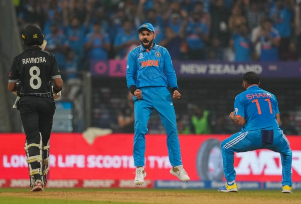 Rohit Sharma is the reason behind dismissal of New Zealand openers by Mohammad Shami in ICC 50 Over World Cup 2023 