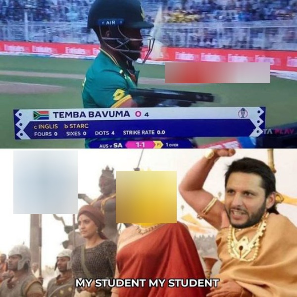 Fantastic memes from Social Media after Australia won by 3 wickets againt south africa in the Semi finals of icc 50 over world cup 