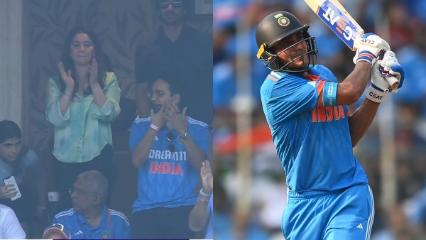 INDIA vs SRI LANKA : Shubman Gill scored 92 runs and Sara Tendulkar gave a standing ovation 