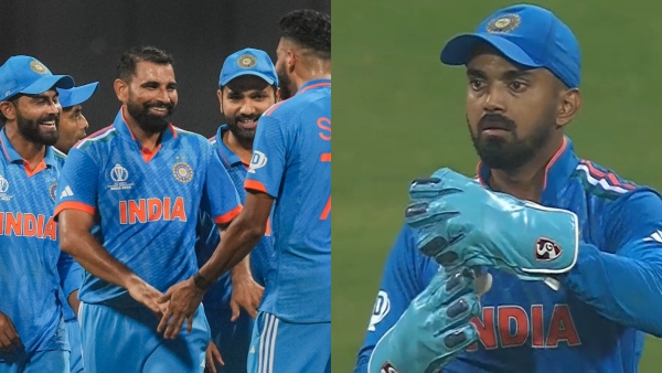 IND vs SL: KL Rahul makes super DRS Review as a wicket keeper against Chameera like MS Dhoni in the World Cup 2023 