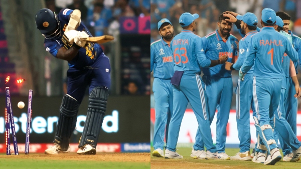 India thrashed srilanka by 302 runs and qualify for ICC world cup semi final 