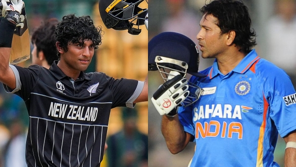 Rachin Ravindra breaks Sachin Tendulkars Record of Highest Run Scorer before turning 25 in icc 50 over world cup 