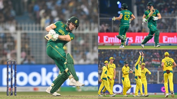 South africa vs Australia semi final - David miller ton set 213 target for austraila 