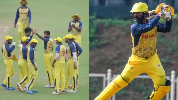 Vijay Hazare trophy - T Natarajan Picks 4 wickets destroys Baroda team 