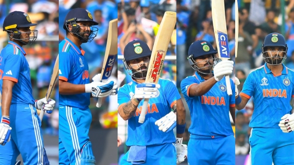ICC ODI World cup 2023 - 5 Indian batsman scored half century created record