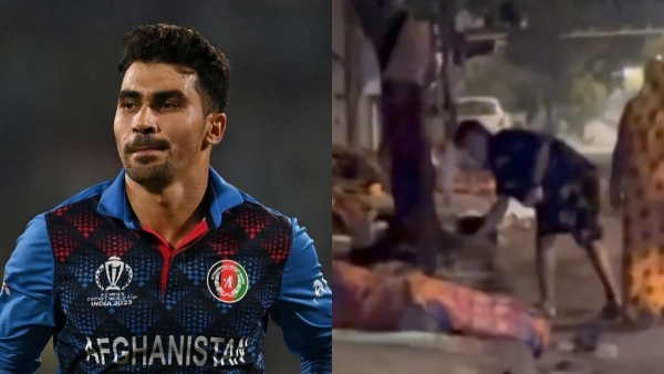 ICC ODI world cup 2023 - Afghanistan batsman Rahmanullah gurbaz gives money to poor for Diwali