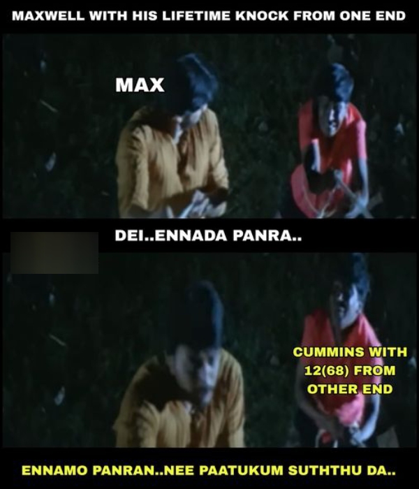 Fantastic memes from Social Media about Australias Glenn Maxwell oneman show against Afghanistan in the World Cup 2023 