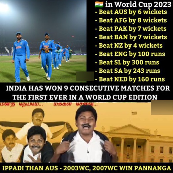 Fantastic memes from Social media after india won by 160 runs against Netherlands in icc 50 over world cup 