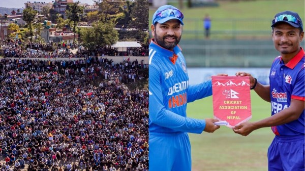 Nepal cricket team fans gave their ultimate support for T20 world cup qualifier match