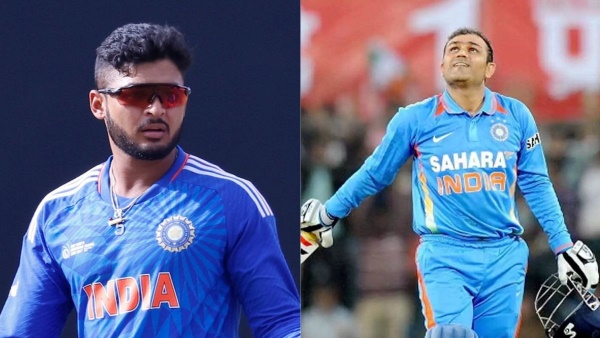 IND vs AUS T20 : Riyan Parag who broke Virender Sehwag record not selected in Indian team 
