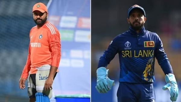 ICC World Cup 2023 Srilanka won the toss and Chose to bowl against India at Mumbai 