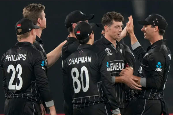 Pakistan beat New zealand by 21 runs in DLR Method at ICC world cup 2023 
