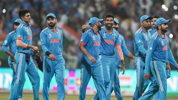 ICC World Cup pointsbale India enters in the first place and Srilanka in the 7th Place 